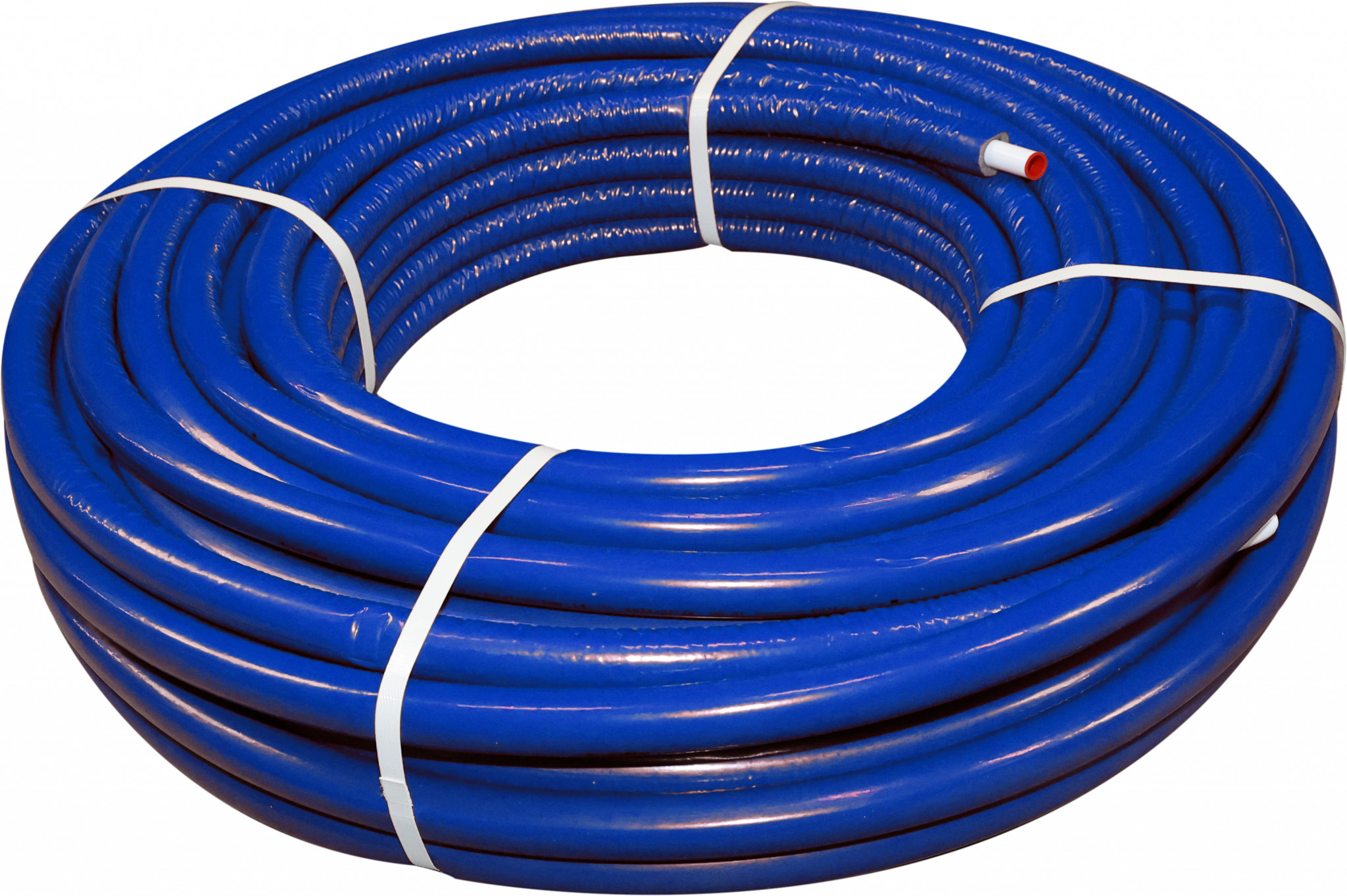 Bonfix Perskoppeling - Alu-pers - Systeembuis met isolatie - blauw - 16mm x 2,0 (50 m)