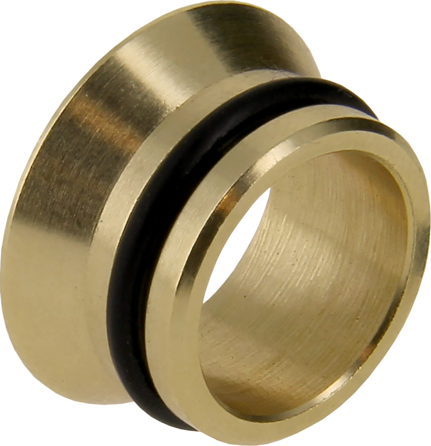 Bonfix knelkoppeling - Insert met O-ring vlakdichtend - 15mm - Messing