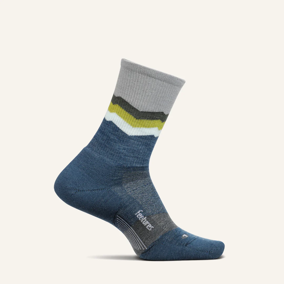 Feetures | Merino 10 Max Cushion Mini Crew V2 | Hardloopsokken | Unisex