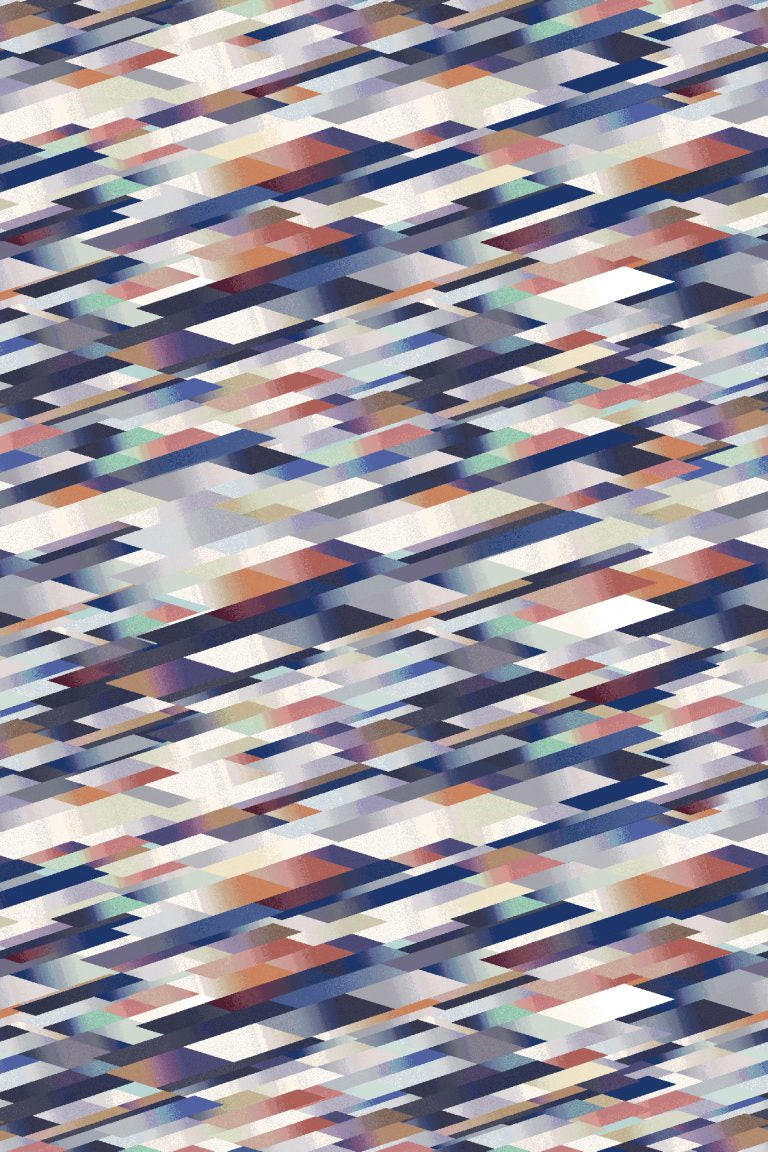 Moooi Carpets - Diagonal Gradient Pink - 200x300 cm Vloerkleed