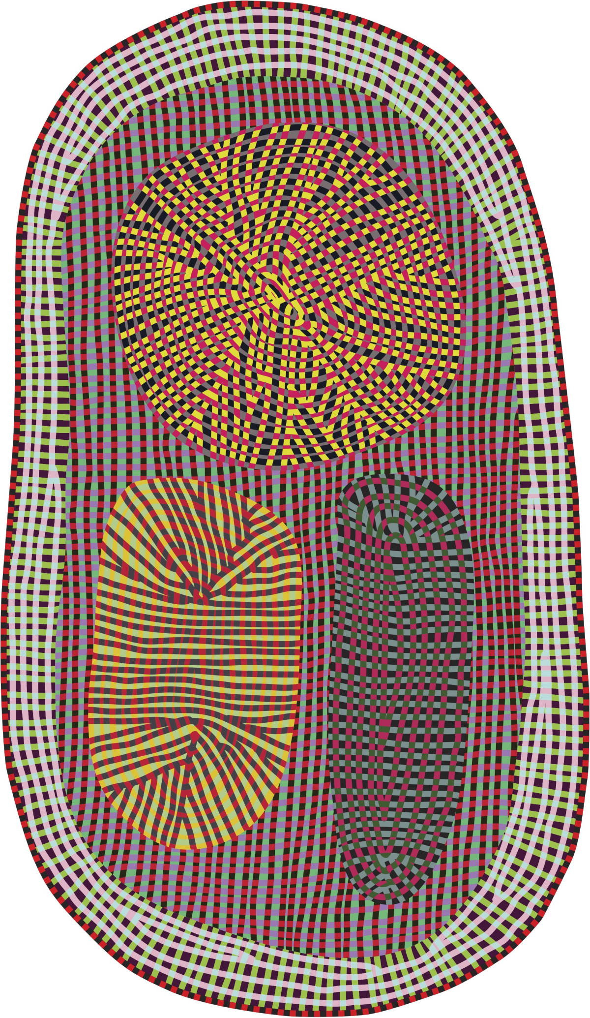 Moooi Carpets - Amoeba - 393x252 cm Rond Vloerkleed