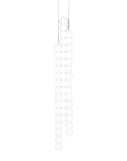 Terzani - Abacus 3 grootronde DALI Hanglamp