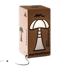 Martinelli Luce - Card box with light Vloerlamp