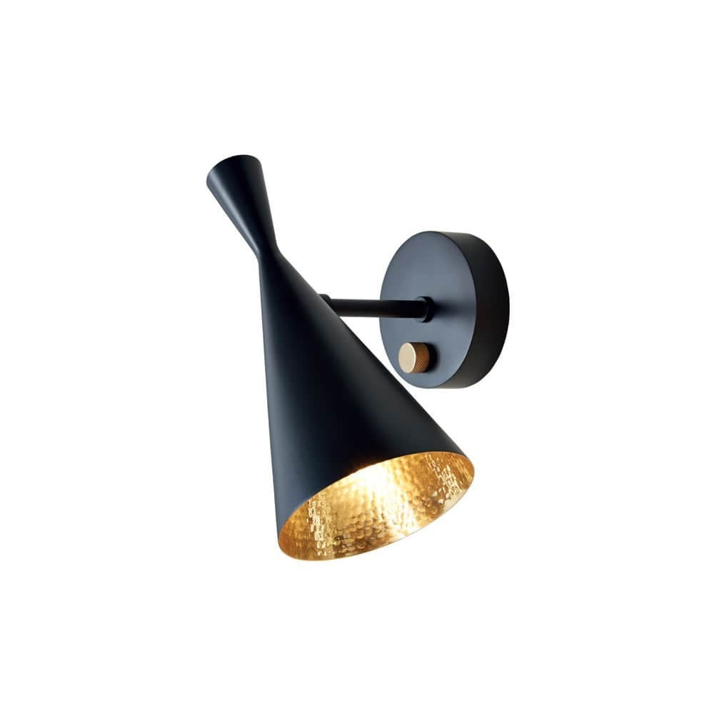 Tom Dixon - Beat Light wandlamp Zwart
