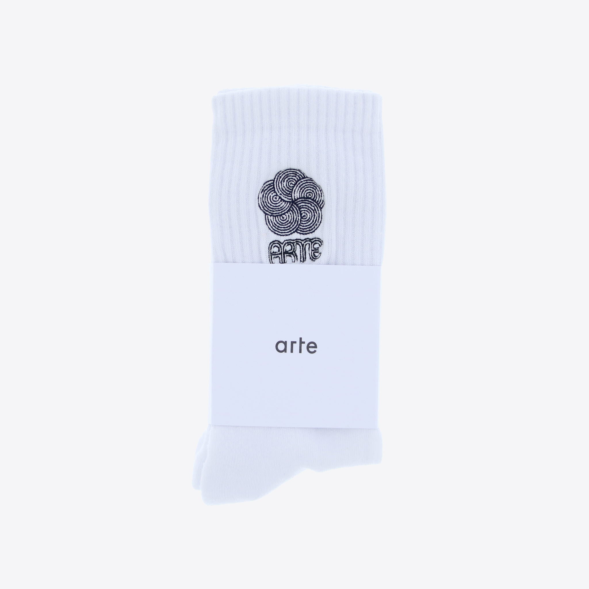 Sokken Wit Print