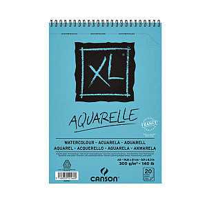 Aquarelblok canson xl a5 300gr 20v spir | 1 stuk