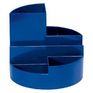 Bureaustandaard maul 41176 roundbox 12.5cm blauw | 1 stuk