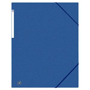 Elastomap oxford top file+ a3 blauw | Omdoos a 10 stuk