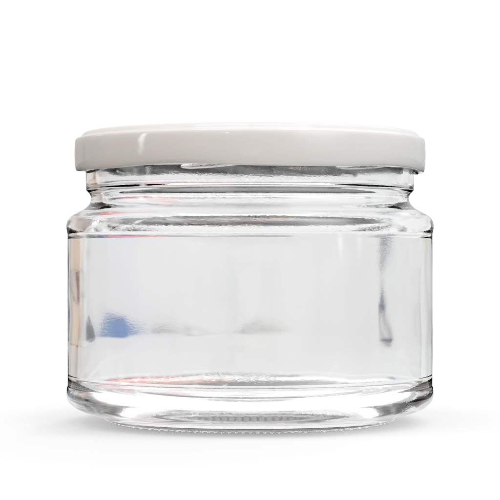 Glazen Pot (Doorzichtig) 250 ml