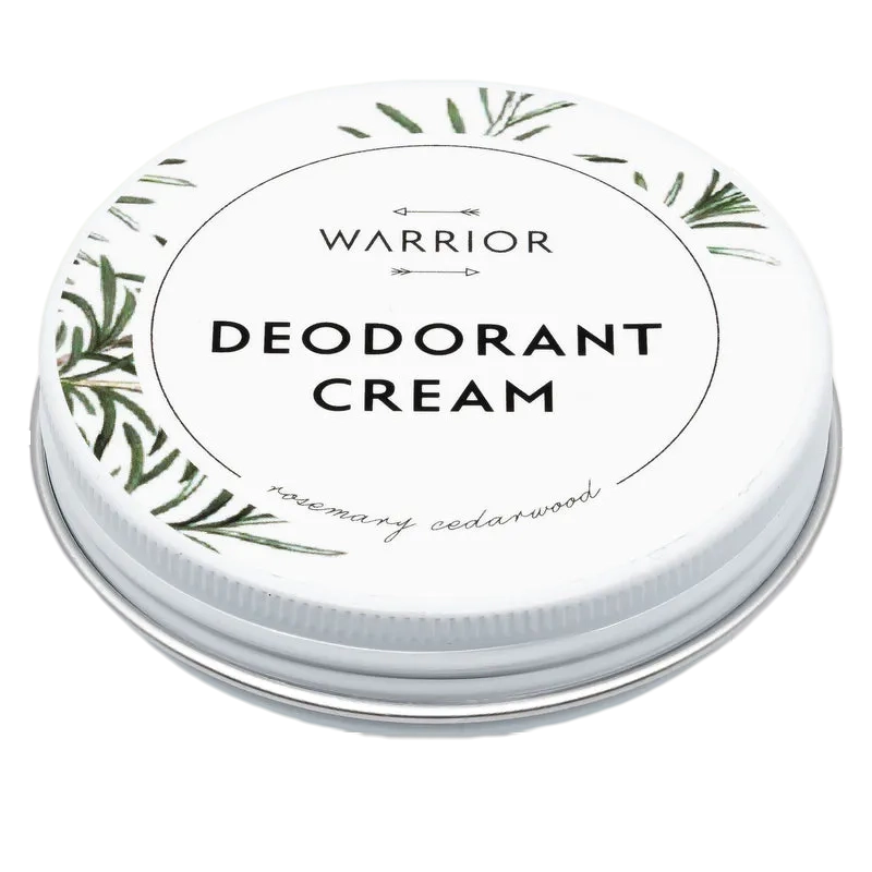 Deodorant Crème (Rozemarijn & Cederhout) - Warrior Botanicals 70 ml