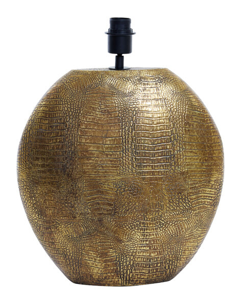 Light & Living Tafellamp 'Skeld' 48cm, kleur Antiek Brons (excl. kap)