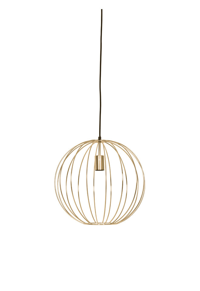 Light & Living Hanglamp 'Suden' 40cm, glans goud