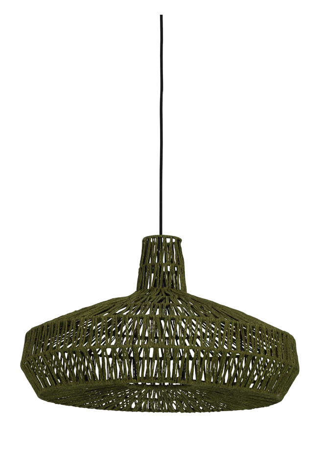 Light & Living Hanglamp 'Masey' 59cm, groen