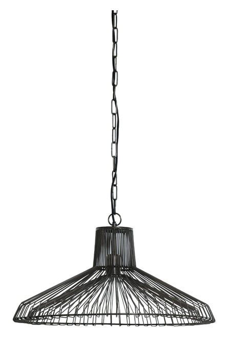 Light & Living Hanglamp 'Kasper' Ø55cm, kleur Mat Zwart