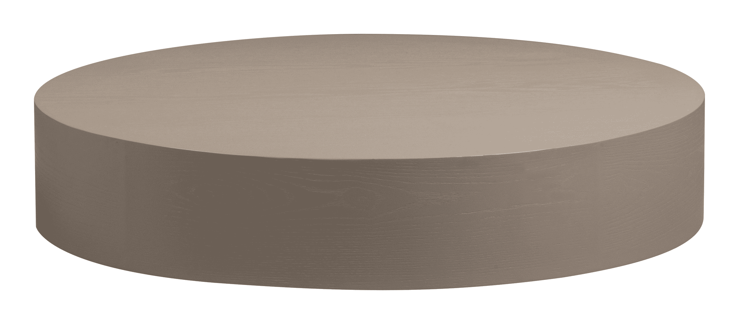 vtwonen Ronde Salontafel 'Shield' 100cm, kleur Greige