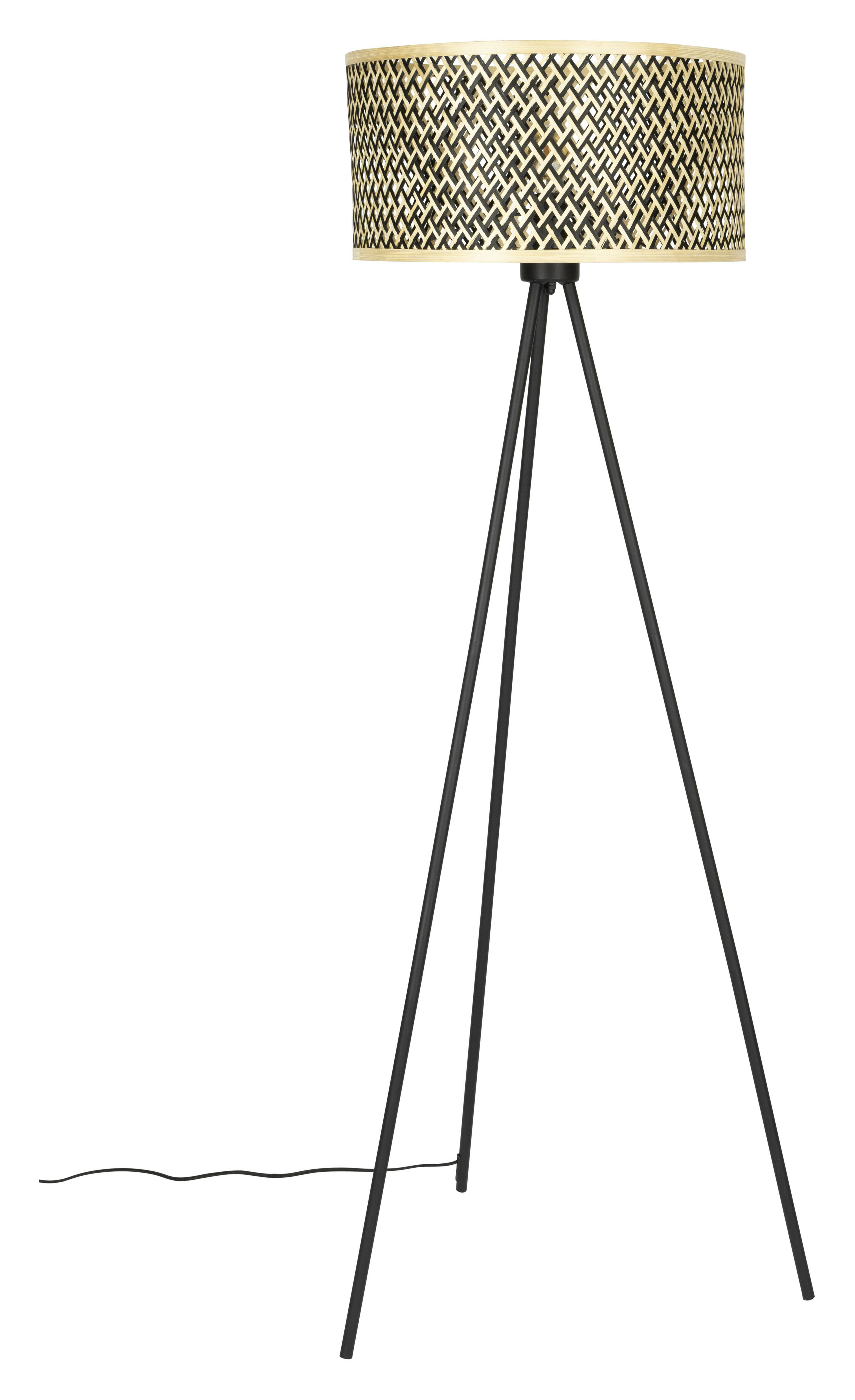 ZILT Vloerlamp Abou Bamboe, 146cm