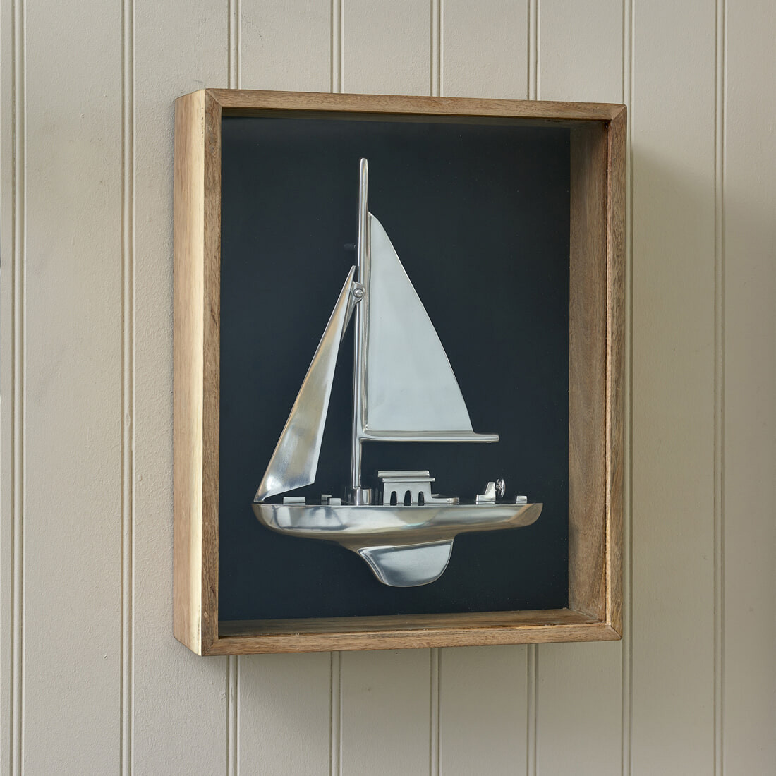Rivièra Maison Wanddecoratie 'Sail Away Boat In Box' 50 x 40cm
