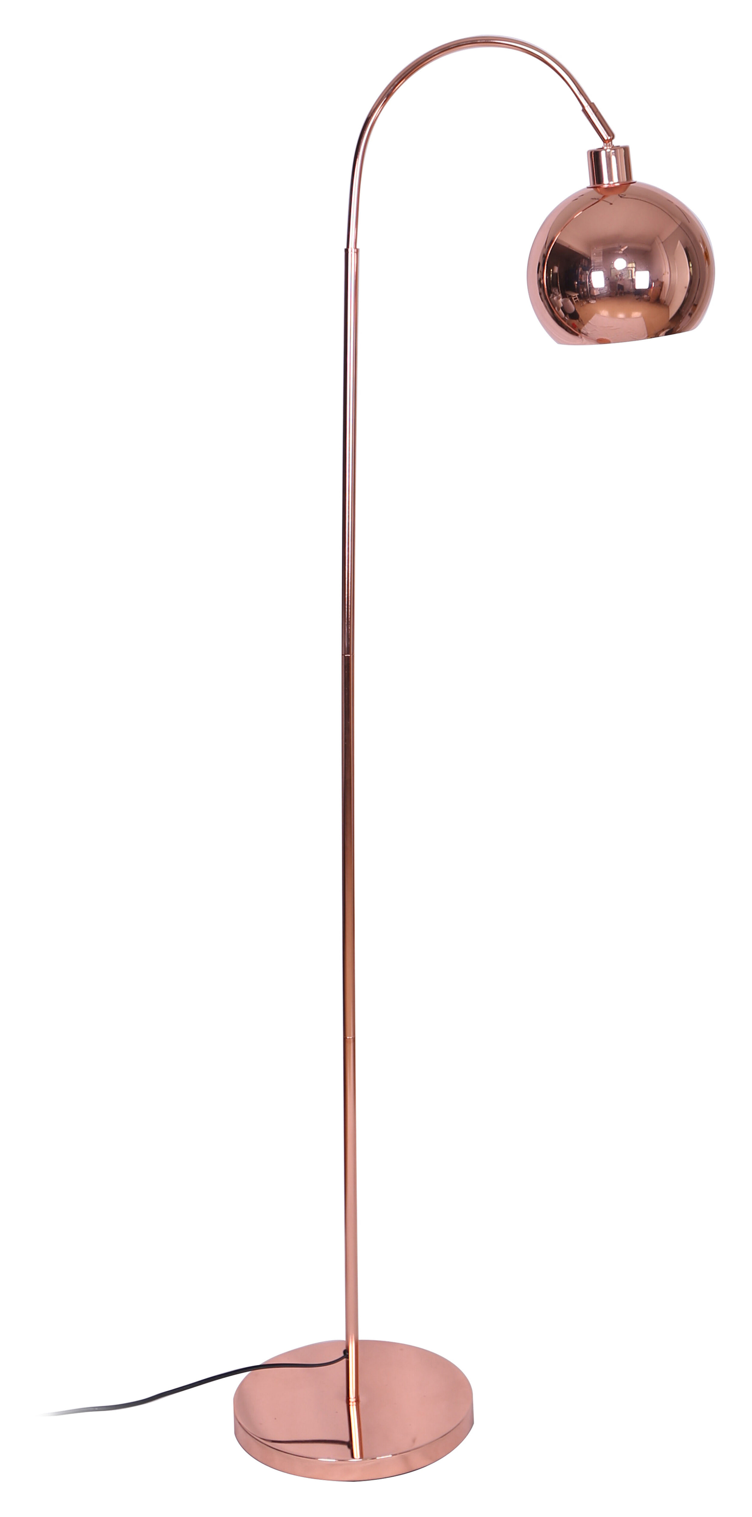 Artistiq Vloerlamp 'Foster' 153cm hoog, kleur Koper