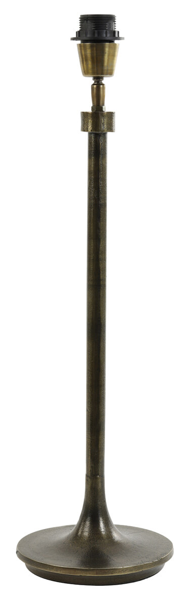 Light & Living Tafellamp 'Olando' 59cm, kleur Antiek Brons (excl. kap)