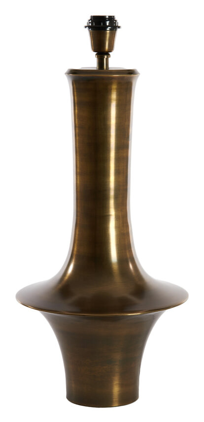 Light & Living Tafellamp 'Jeff' 52cm, kleur Antiek Brons (excl. kap)