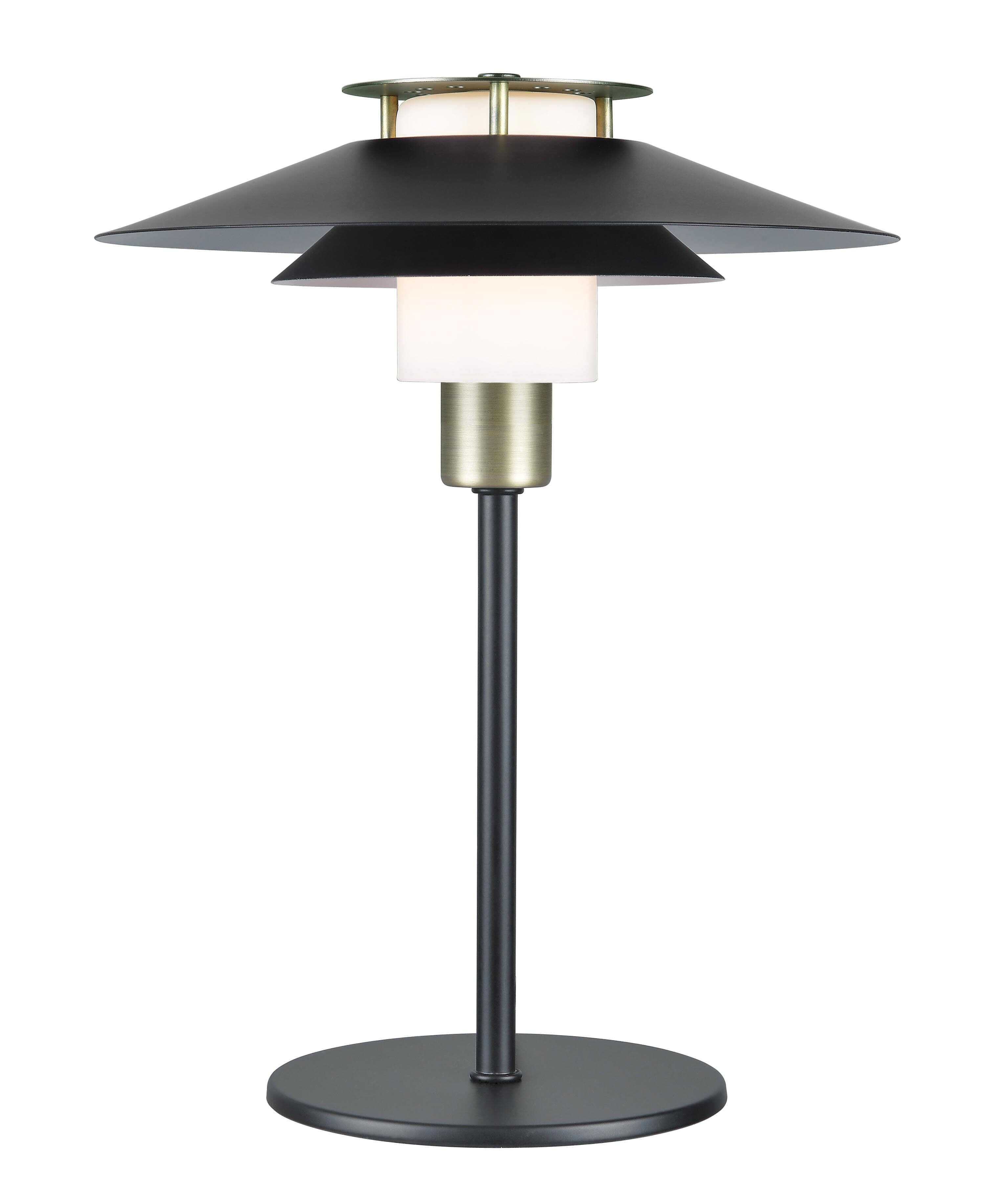 Halo Design Tafellamp 'RIVOLI' kleur Zwart / Messing