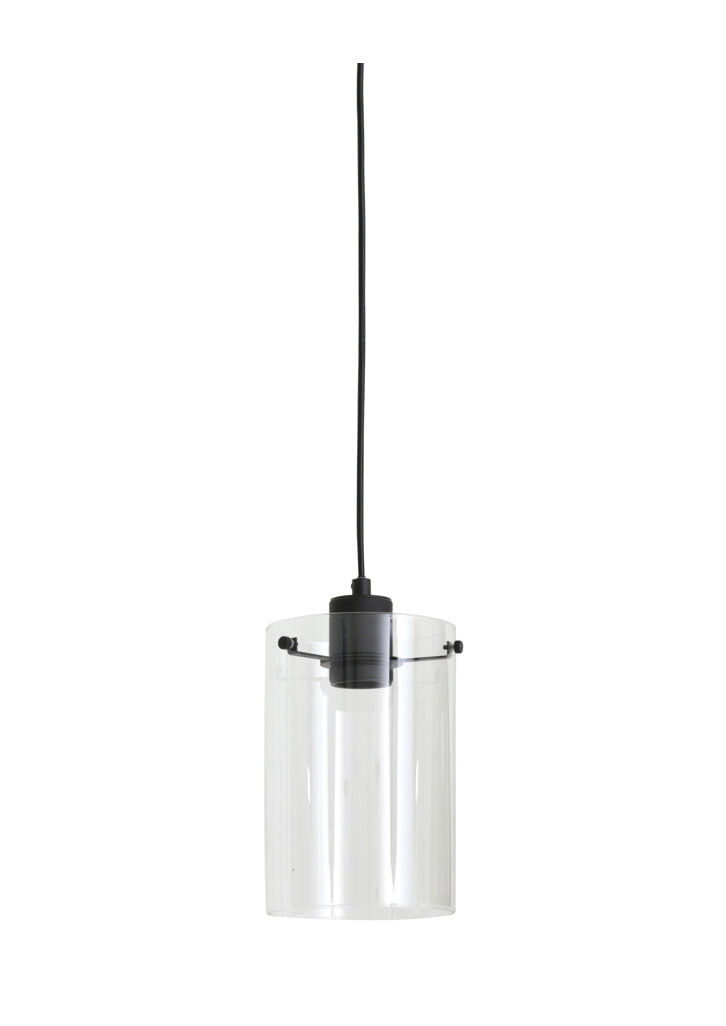Light & Living Hanglamp 'Vancouver' 15cm, mat zwart