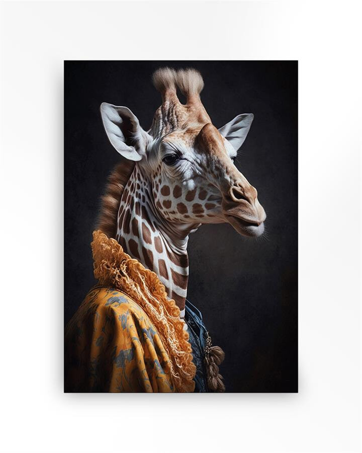 Urban Cotton Wandkleed 'Giraffe' Medium, 110 x 145cm