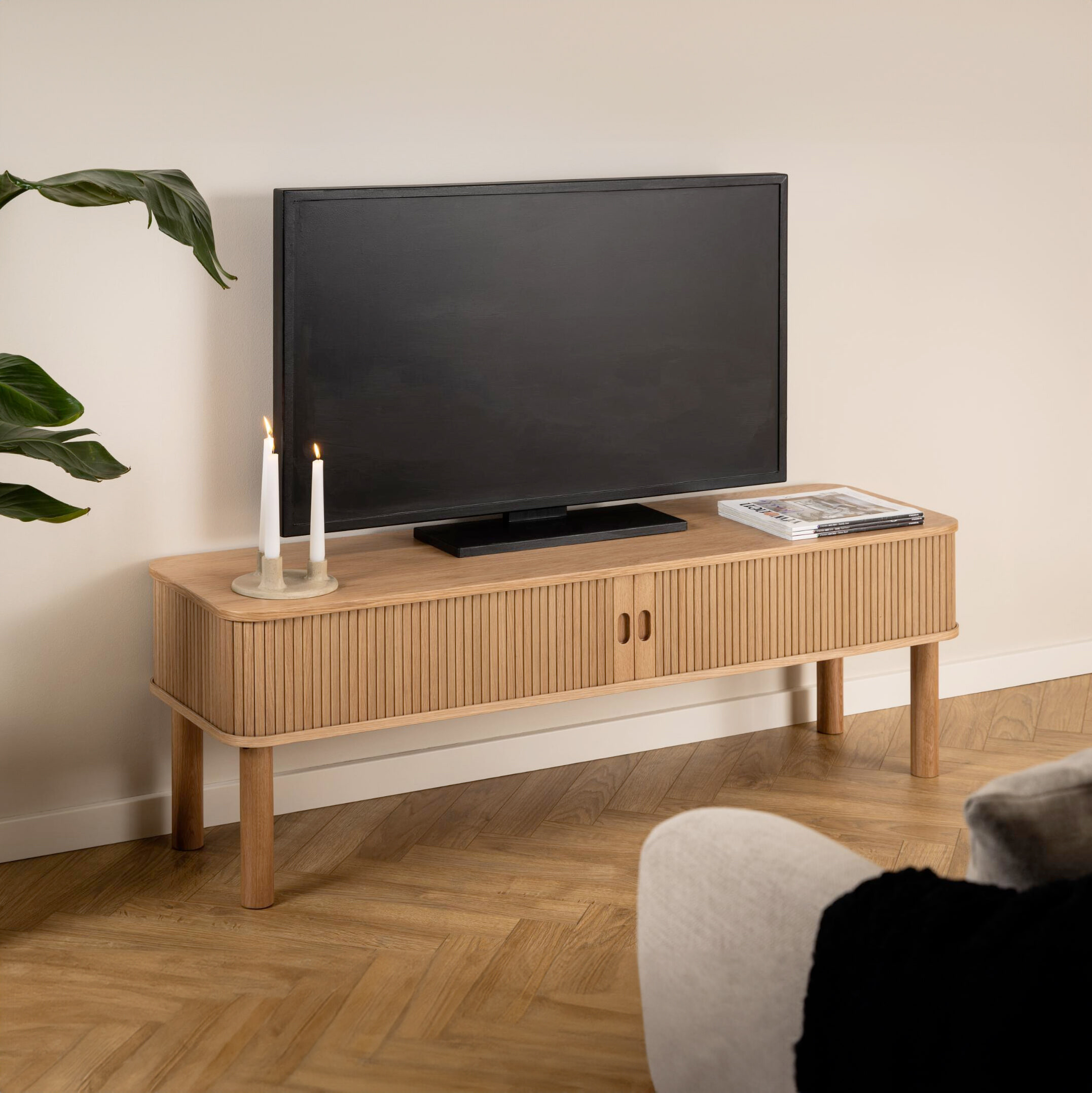 Bendt TV-meubel 'Alandria' Eiken, 140cm
