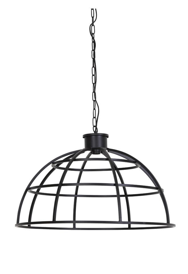 Light & Living Hanglamp 'Irini' 70cm, mat zwart