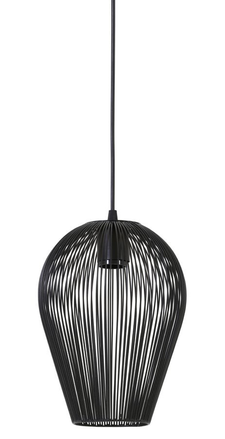 Light & Living Hanglamp 'Abby' 19cm, mat zwart