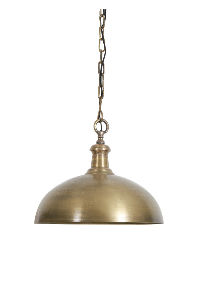 Light & Living Hanglamp 'Demi' 50cm, ruw oud brons