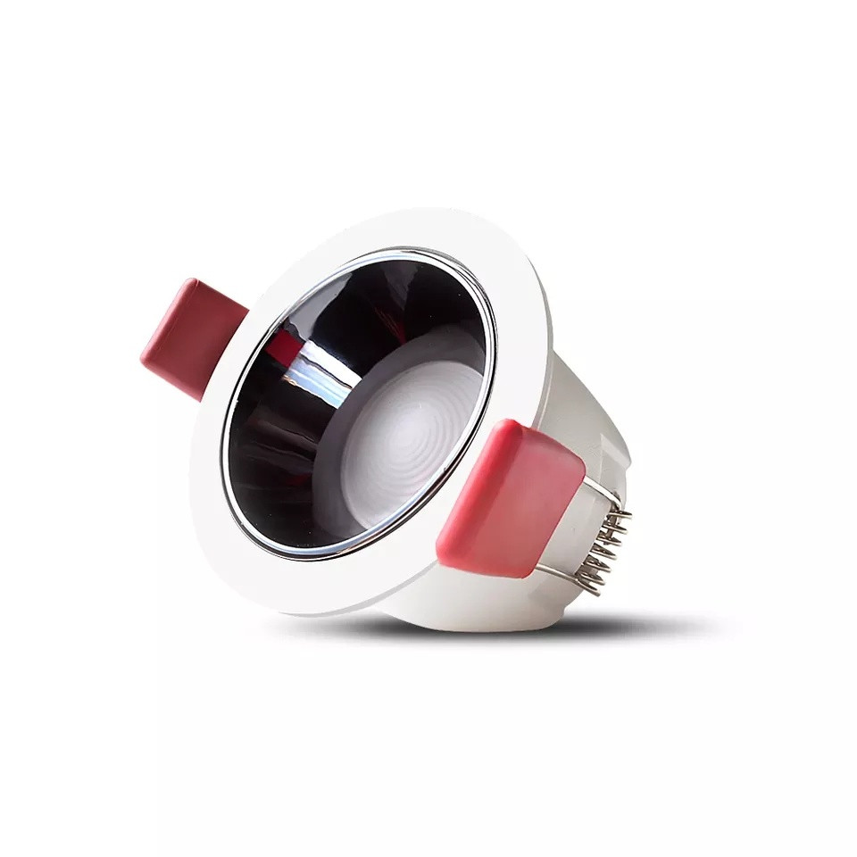 GLEDOPTO GLEDOPTO 6W ZIGBEE RGB + Dual White Anti-Glare Inbouwspot 220V Satijn Wit Pro