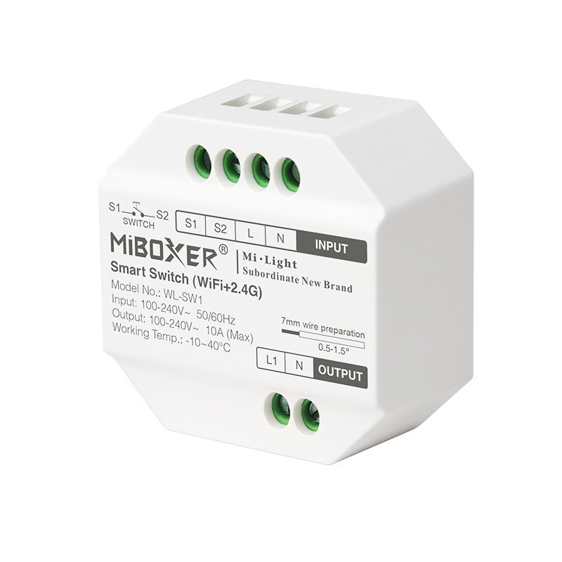 Mi·Light MiBoxer 230V intelligente smart switch (WiFi+2.4G) WL-SW1