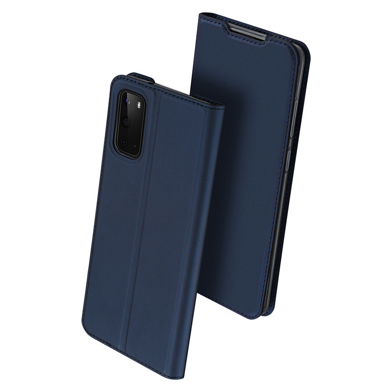 Dux Ducis - pro serie slim wallet hoes - Samsung Galaxy S20 - Blauw