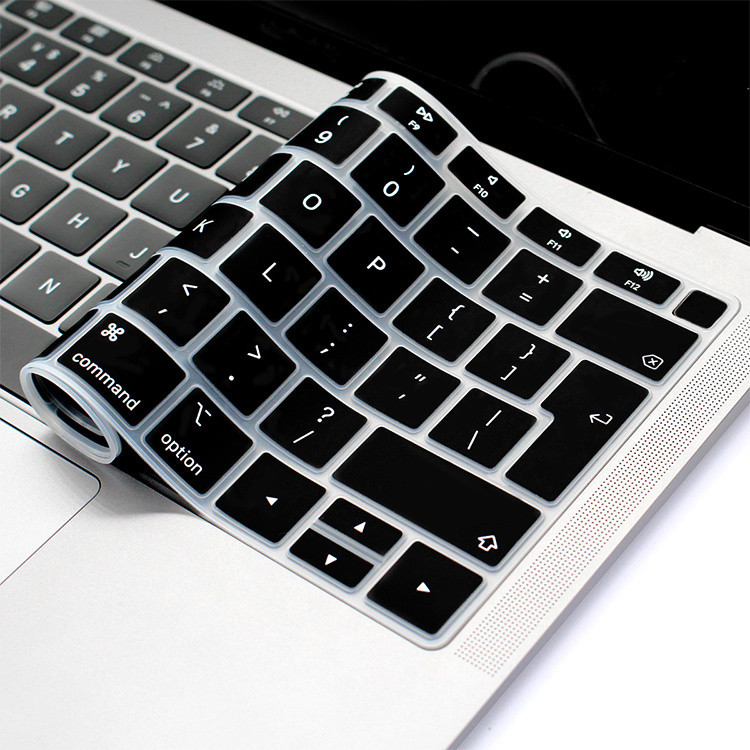 (EU) Keyboard bescherming - MacBook Air / Pro Retina (2012-2015) - Zwart