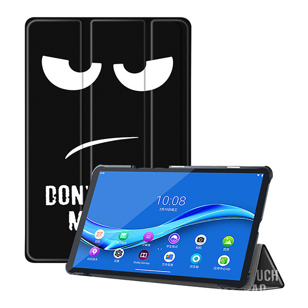 3-Vouw sleepcover hoes - Lenovo Tab M10 FHD Plus (x606F) - Don&apos;t Touch