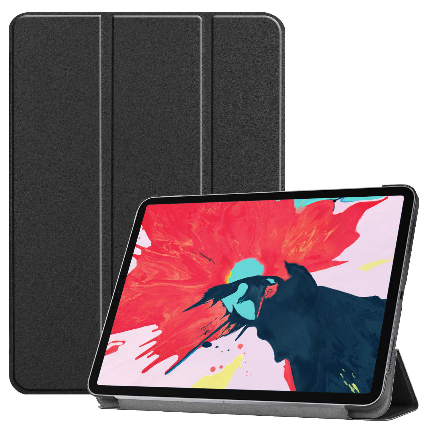 3-Vouw sleepcover hoes - iPad Pro 11 inch (2020) - Zwart