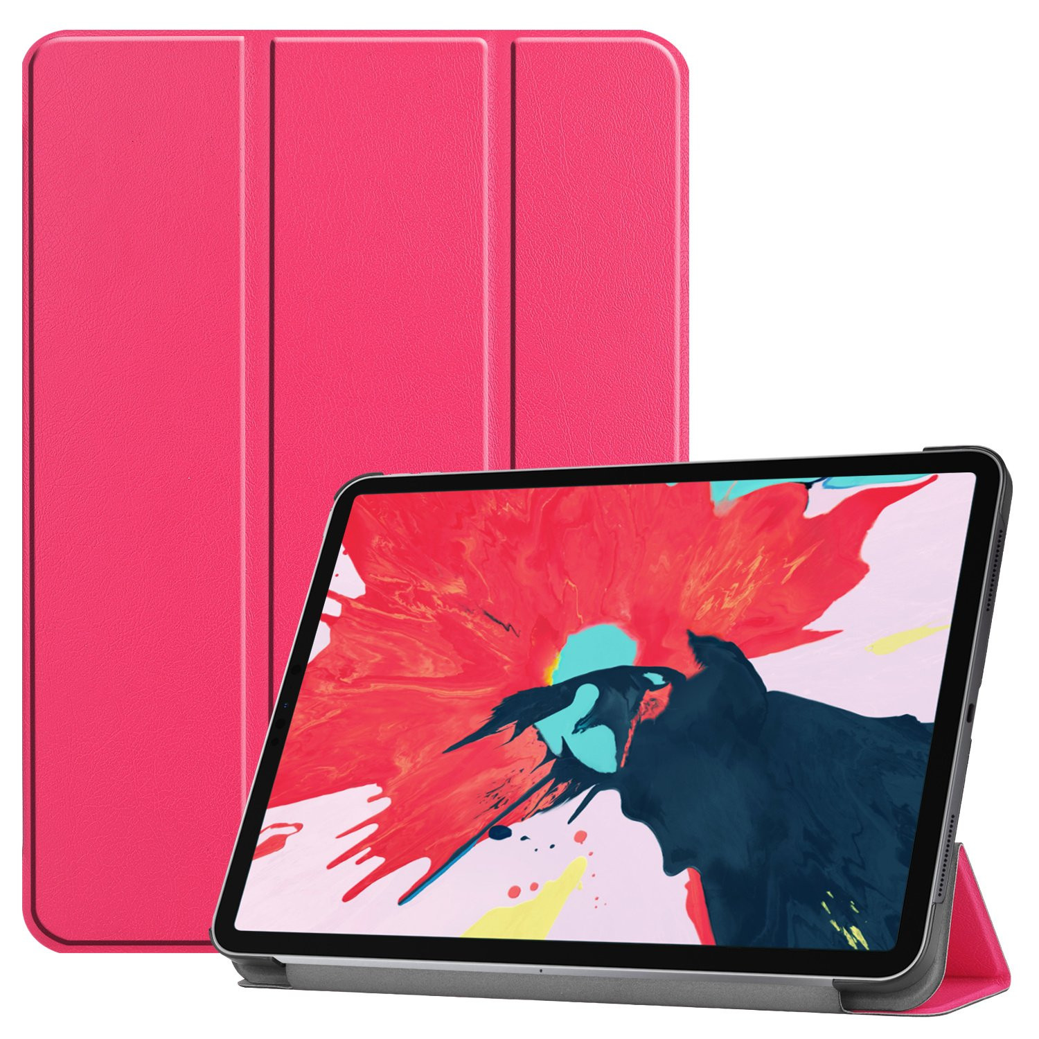 3-Vouw sleepcover hoes - iPad Pro 11 inch (2020) - Roze