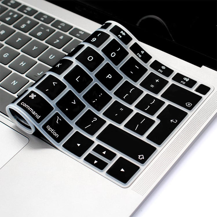 (EU) Keyboard bescherming - MacBook Pro (2016-2020) zonder Touchbar - Zwart