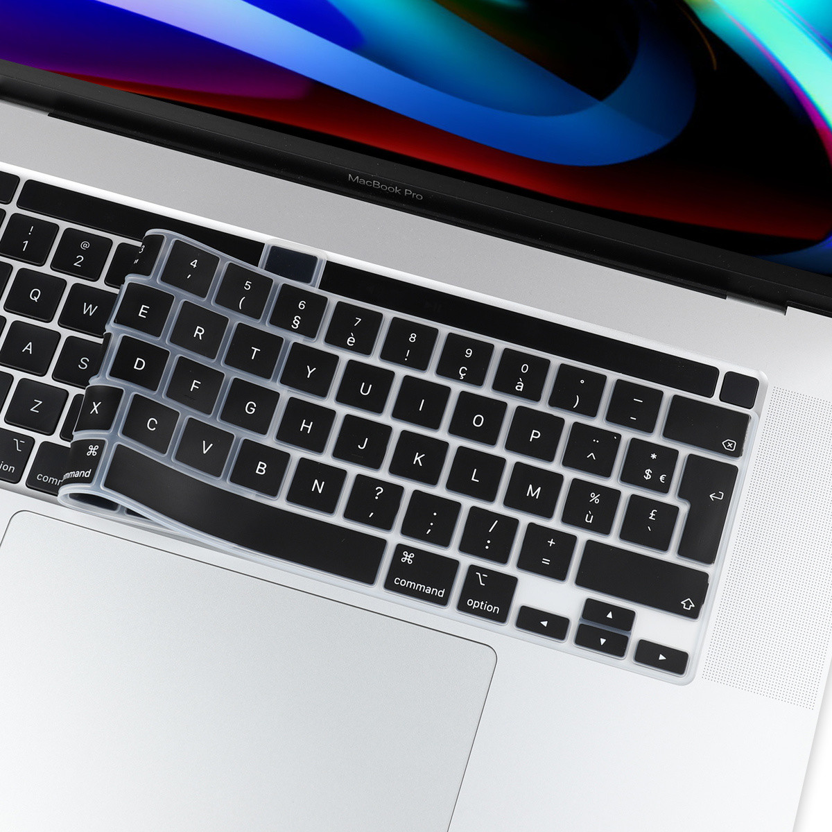(EU) Keyboard bescherming - MacBook Pro 16 inch (2019) / Pro 13 inch (2020-2022) - Zwart