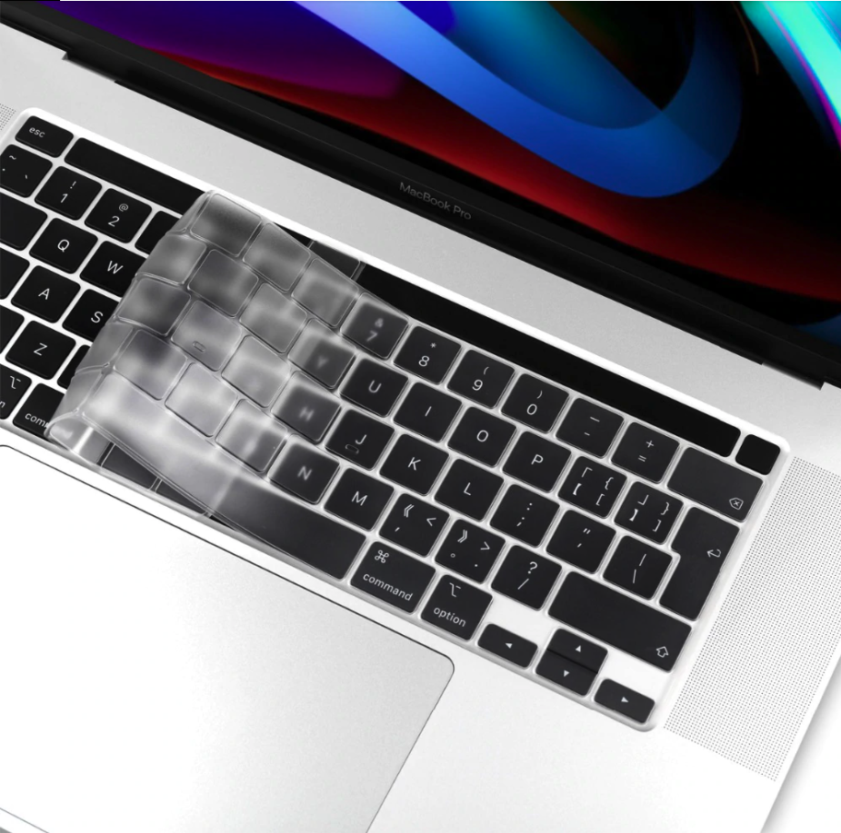 (EU) Keyboard bescherming - MacBook Pro 16 inch (2019) / Pro 13 inch (2020-2022) - Transparant