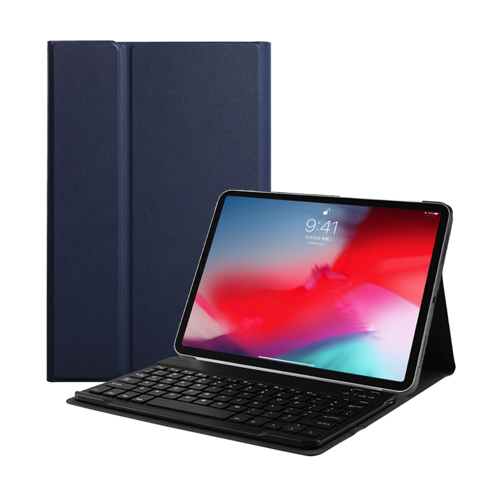 Lunso - afneembare Keyboard hoes - Blauw - iPad 10.2 inch (2019/2020/2021)
