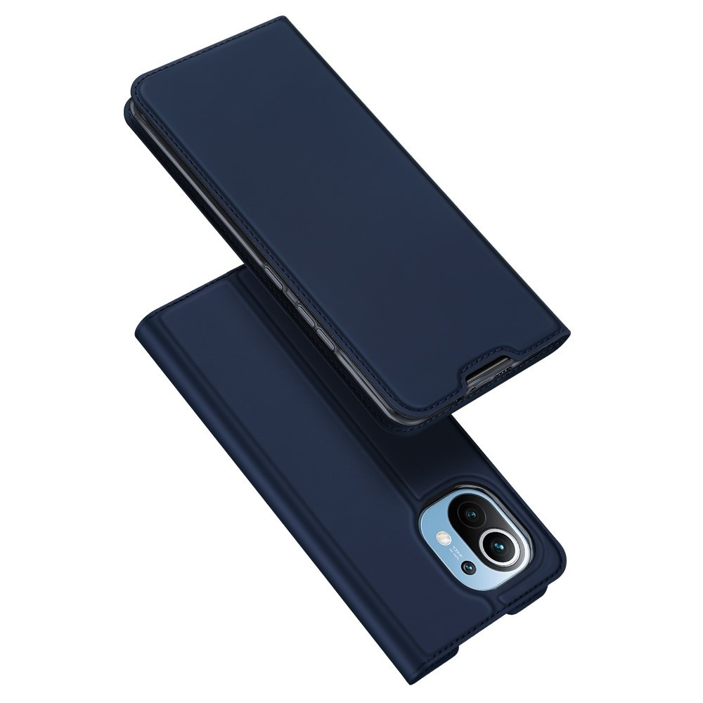 Dux Ducis - Pro Serie Slim wallet hoes - Xiaomi Mi 11 - Blauw
