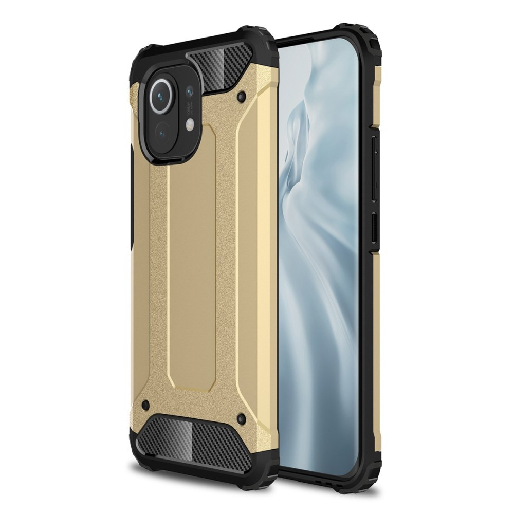 Lunso - Armor Guard backcover hoes - Xiaomi Mi 11 - Goud