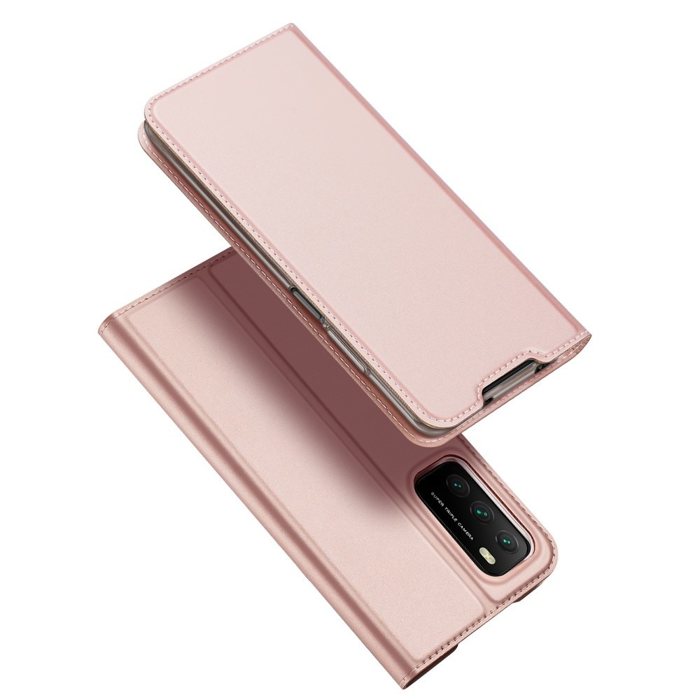 Dux Ducis - Pro Serie Slim wallet hoes - Xiaomi Poco M3 - Rose Goud