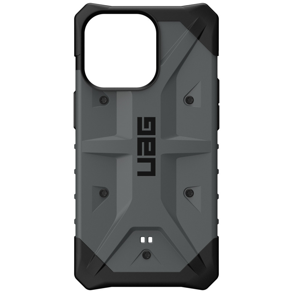 UAG - Pathfinder backcover hoes - iPhone 13 Pro - Zilver + Lunso Tempered Glass