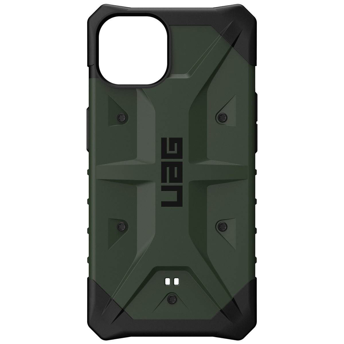 UAG - Pathfinder backcover hoes - iPhone 13 - Groen + Lunso Tempered Glass