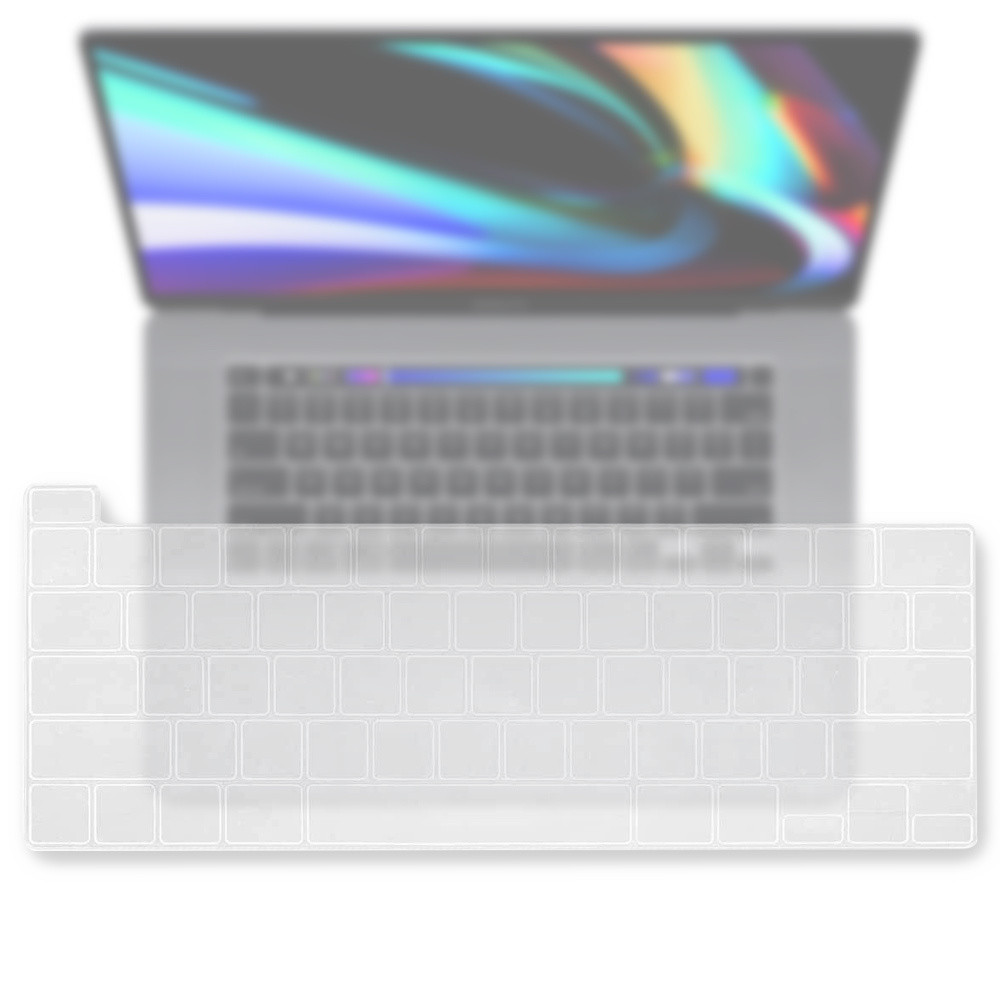 (US) Keyboard bescherming - MacBook Pro 13 inch (2020-2022) / Pro 16 inch (2019) - Transparant