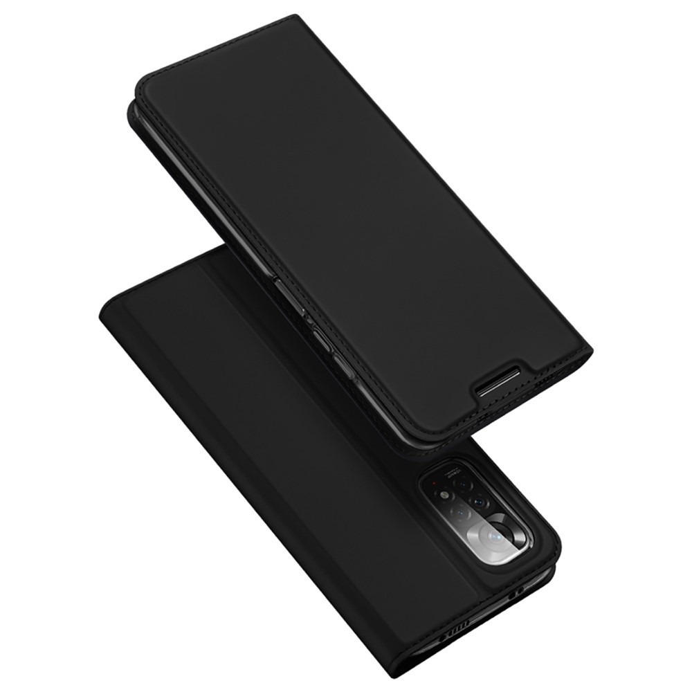 Dux Ducis - Slim bookcase hoes - Xiaomi Redmi Note 11 - Zwart