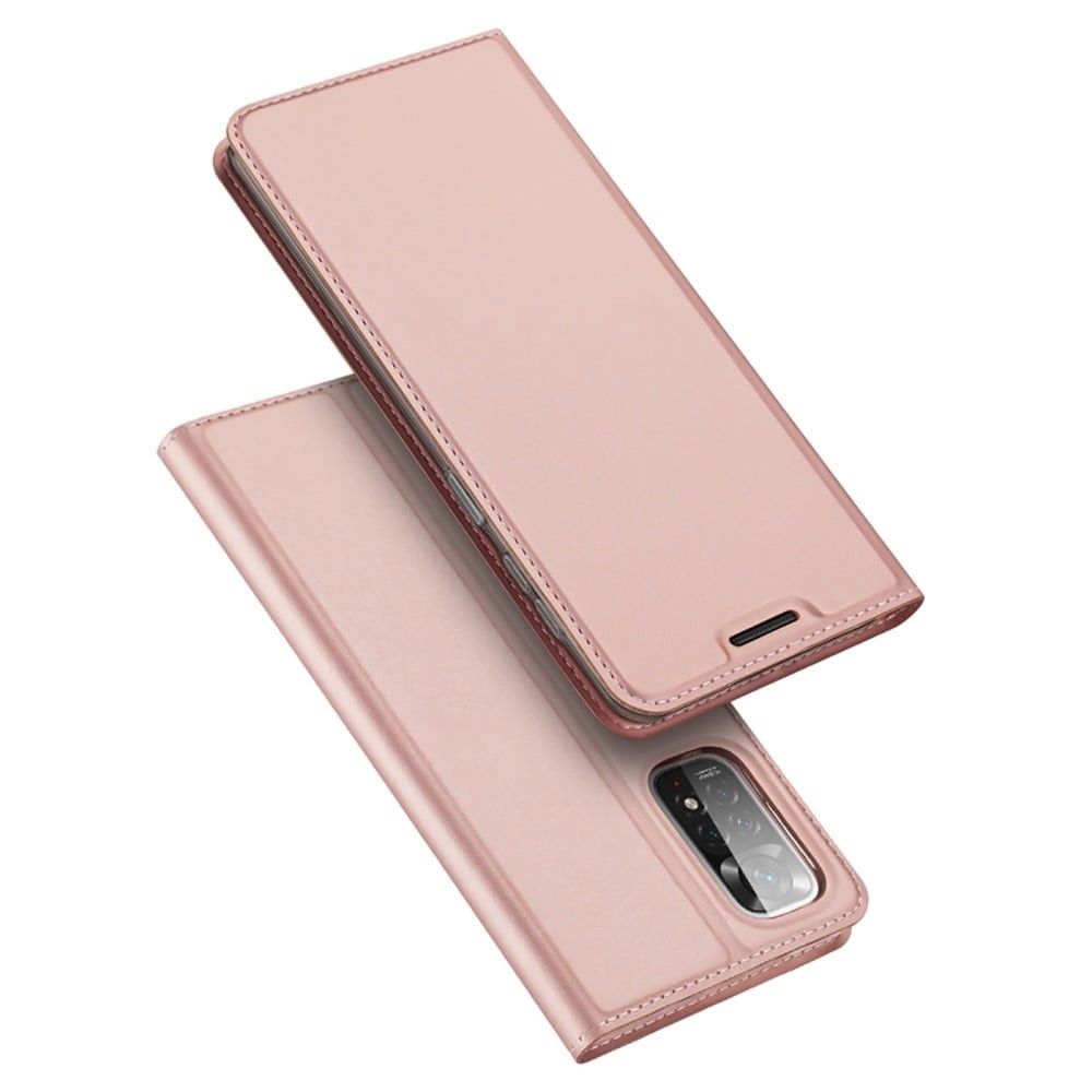 Dux Ducis - Slim bookcase hoes - Xiaomi Redmi Note 11 - Rose Goud
